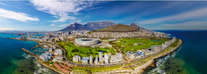 CAPE TOWN aerial view 2026